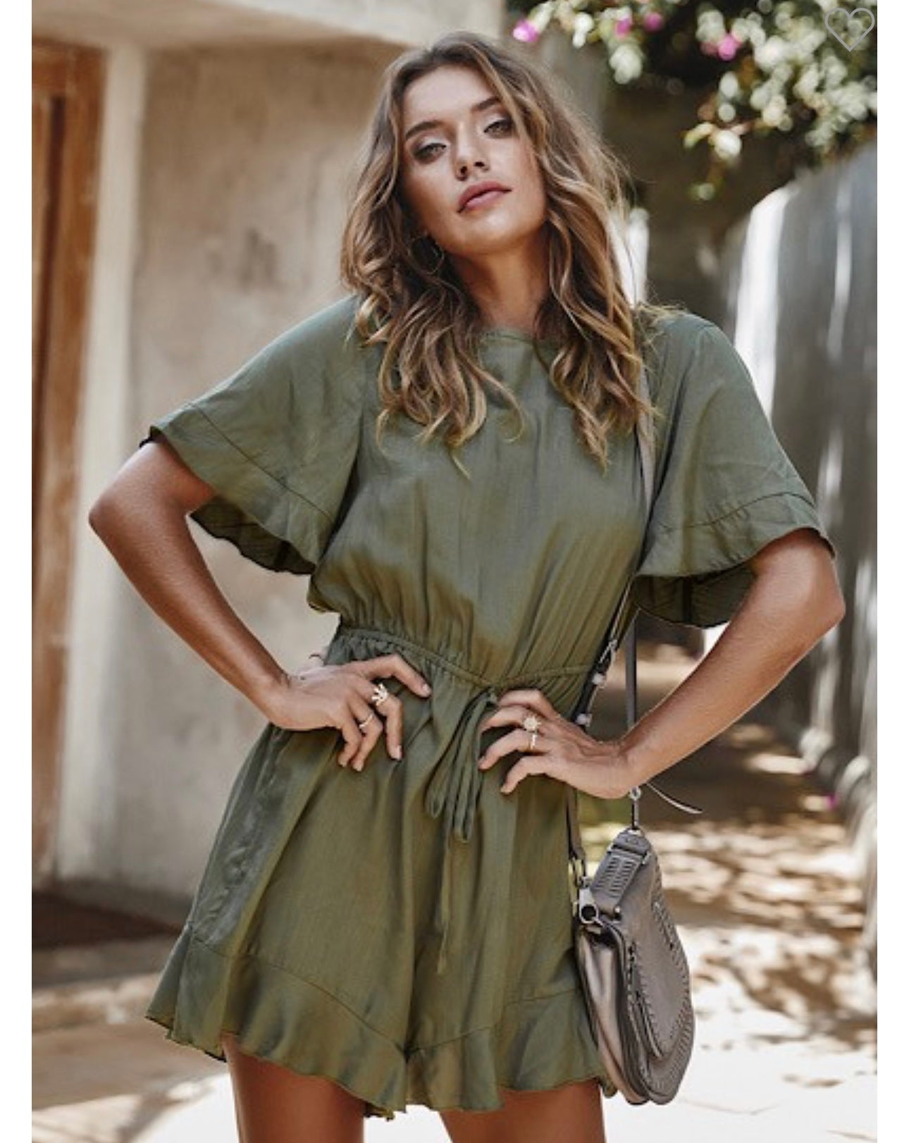 Olive Romper