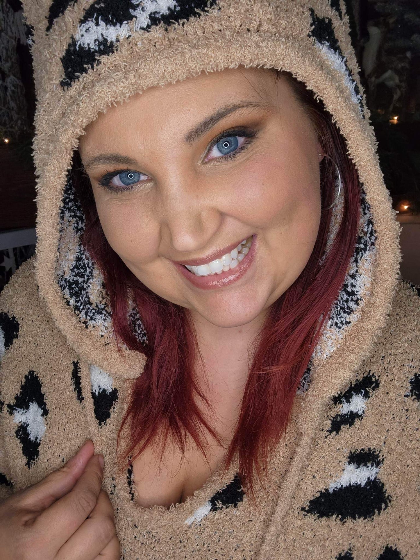 Leopard Popcorn Hoodie