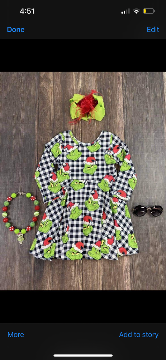 Grinch Dress
