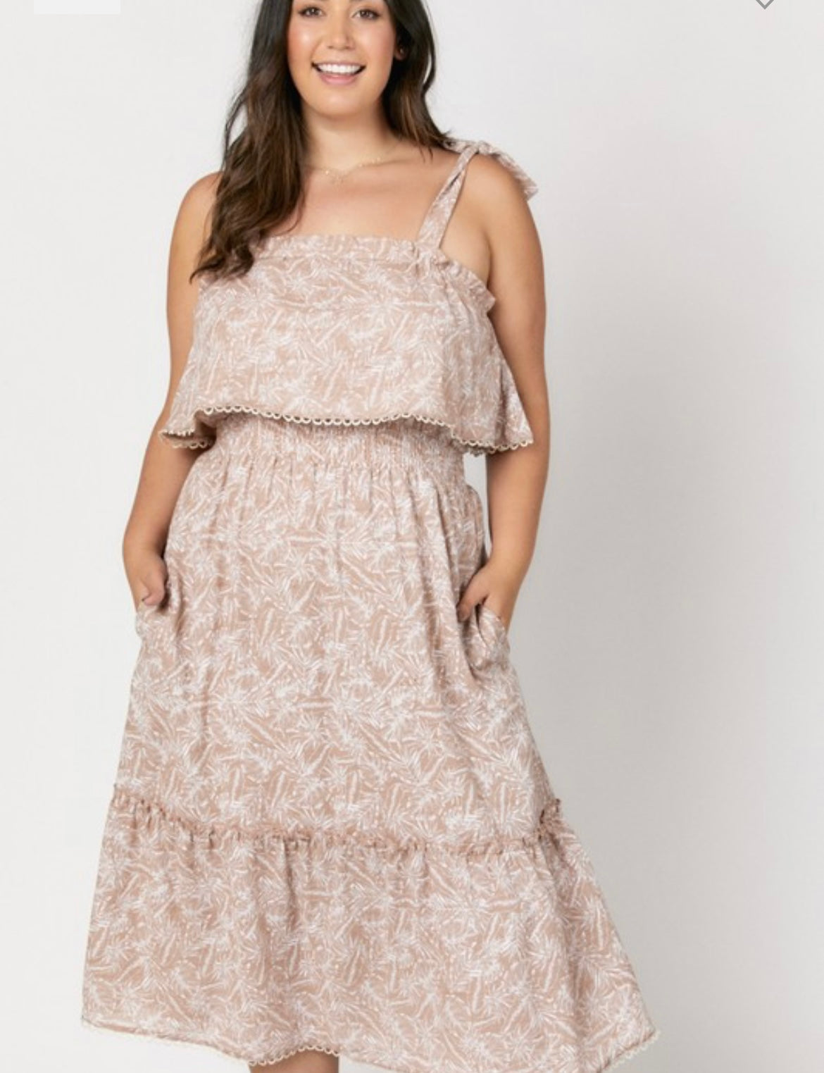 Summer Taupe Dress